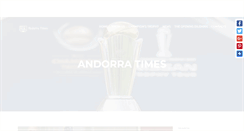 Desktop Screenshot of andorratimes.com